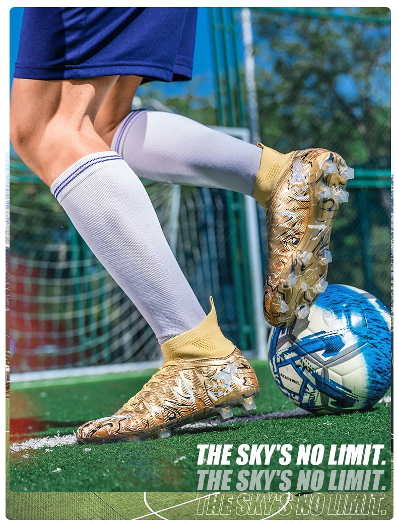 Professionella fotbollsskor för män, halkfria fotbollsskor, unisex, andningsbara, futsal, sport, nya fotbollsskor, dropshipping, ultralätta
