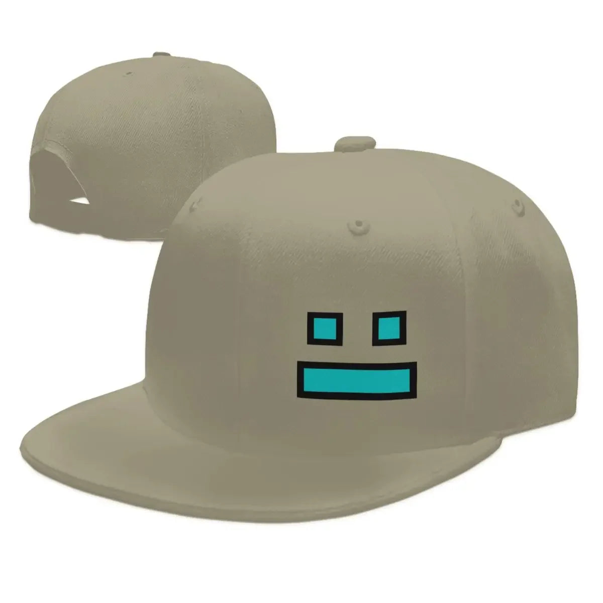 Videoherní kšiltovky Geometry Dash pro muže i ženy, nastavitelné kšiltovky, hiphopové kšiltovky, casquette