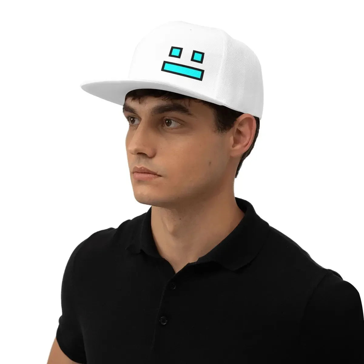 Videoherní kšiltovky Geometry Dash pro muže i ženy, nastavitelné kšiltovky, hiphopové kšiltovky, casquette