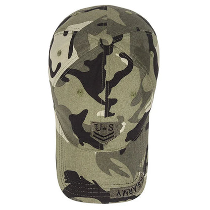 Casquette de baseball camouflage à visière en coton doux, printemps-automne, pour les loisirs en plein air, polyvalente