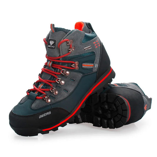 Men Climbing Shoes Outdoor Fashion Anti Slip Wear-resistant Hiking Boots Comfortable Waterproof Snow Walking Travel Sports Shoes