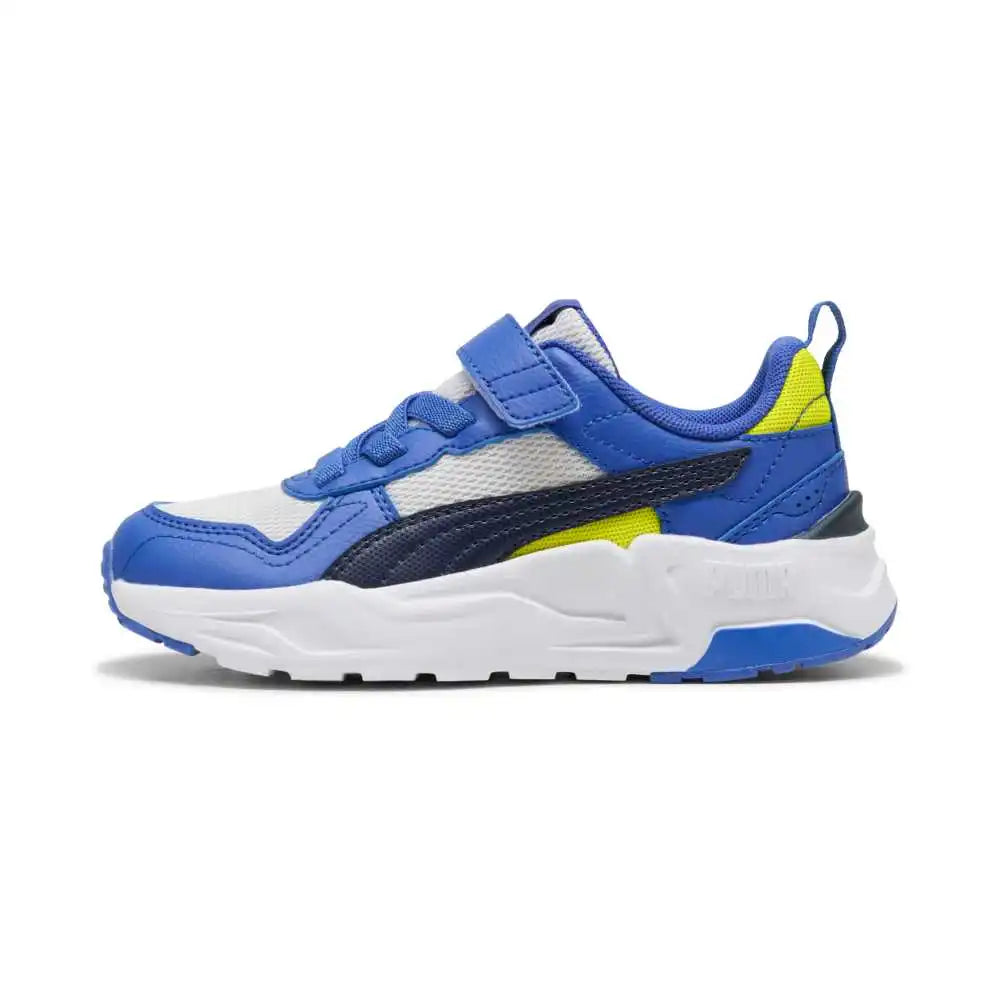 Chaussures de sport décontractées basses Puma Trinity 2, confortables, avec absorption des chocs et blocs de couleurs, 403704-10