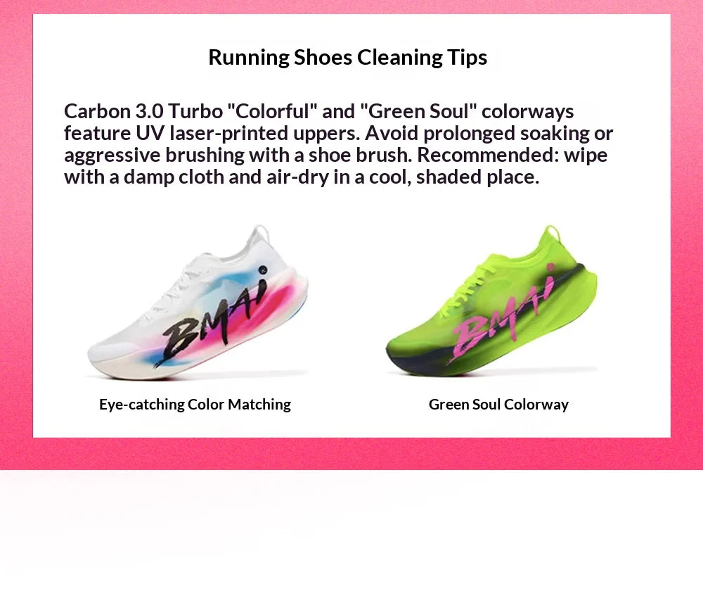 Chaussures de course à pied BMAI 42 km Marathon pour homme et femme – Baskets de luxe à semelle en carbone pour femme – Baskets amortissantes – Chaussures de sport respirantes pour homme