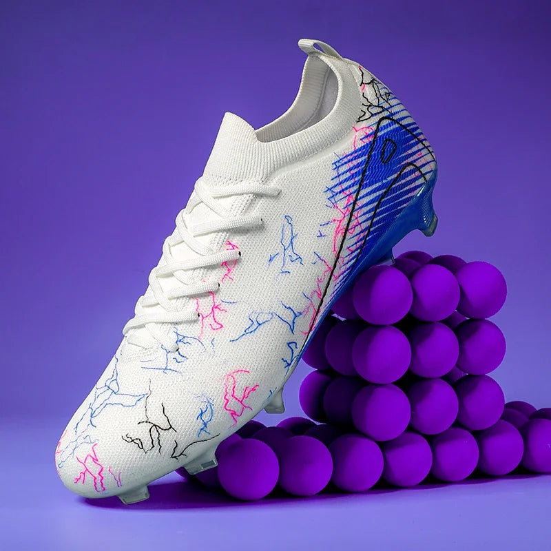 Chaussures de football pour homme, chaussures de foot antidérapantes, baskets d'entraînement FG, crampons de qualité supérieure, vente en gros, drop shipping, unisexe, adulte