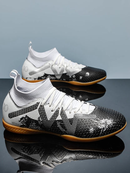 Chaussures de football pour homme, crampons Society, chaussures de football professionnelles, chaussures de football d'intérieur pour terrain rapide, baskets pour garçon, entraînement original