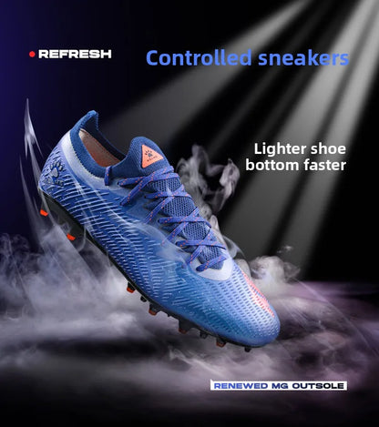 Chaussures de football professionnelles pour adultes Kelme Tf Nail Breaking, chaussures d'entraînement pour jeunes, chaussures de football Mg antidérapantes pour match