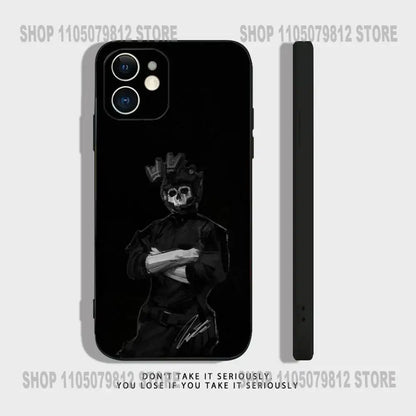 COD Call Of Duty G-Ghost Phone Case For iPhone 17 16,15,14,13,12,11,Pro,XS,Max,XR,Plus,Mini Soft Silicone Black Shockproof