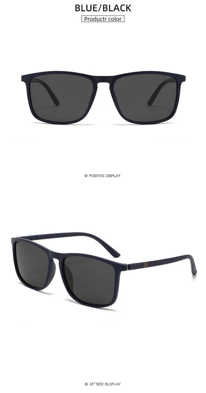 New Luxury Brand Polarized Sunglasses Men Square Frame Classic Women Glasses Driving Fishing Eyewear Gafas De Sol Hombre
