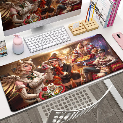 Large XXL DIY Cool  Overwatch Mouse Pad Keyboard Table Gaming Accessories Non-Slip Rubber Edge locking spped Laptop Rug desk Mat