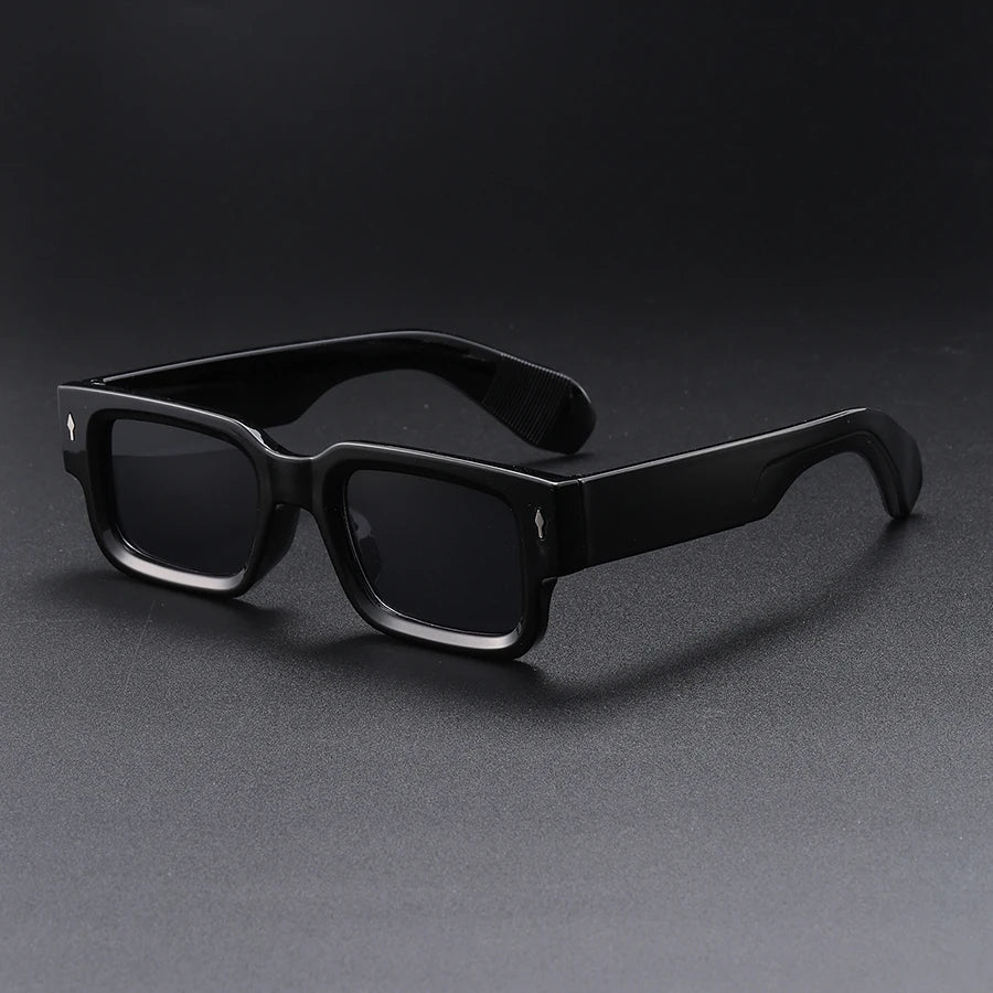 1pc Unisex Casual Simple Style Square Plastic Frame Fashion Glasses Suitable For Daily Life Outdoor Street-Photography Vacation