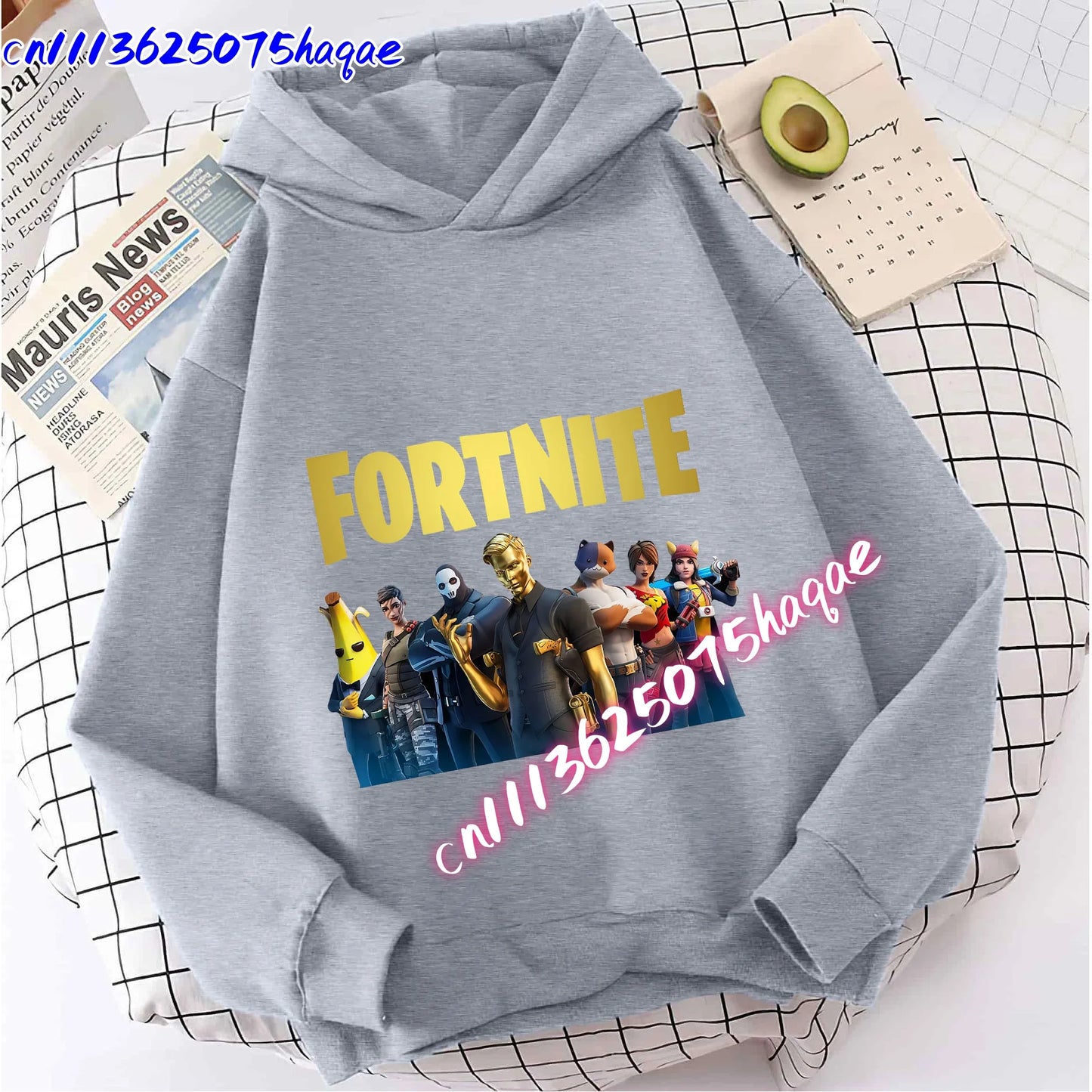 New Fortnites Kids Sweatshirts Cartoon Game Character Printed Hoodie Autumn Casuals Children Tops Winter Baby Boys Clothing