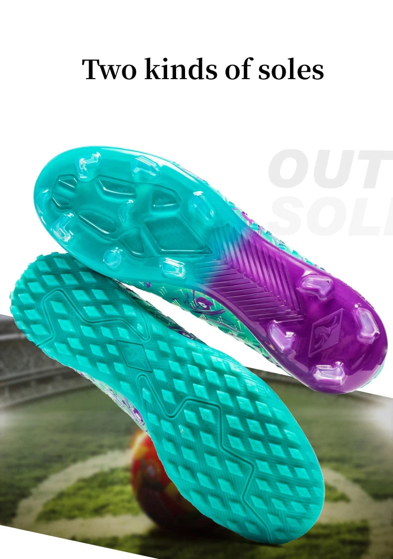 Professional Soccer Sneakers for Men and Women High Quality Fashion Men's Football Cleats Large Size 46 Futsal Shoes Men's Trainers