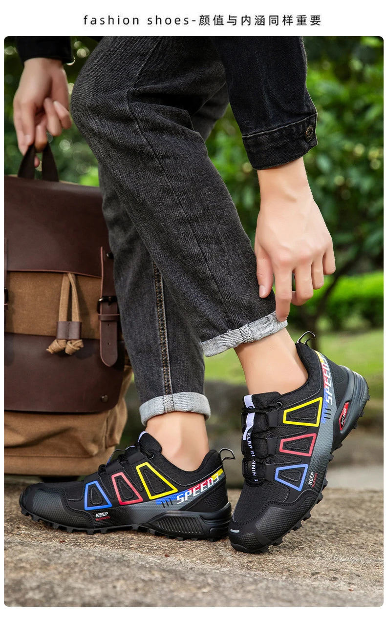 Chaussures de randonnée pour homme, chaussures de sport outdoor, chaussures de randonnée à lacets, chaussures de randonnée et de sport pour femme, chaussures de sport tactiques antidérapantes pour la chasse