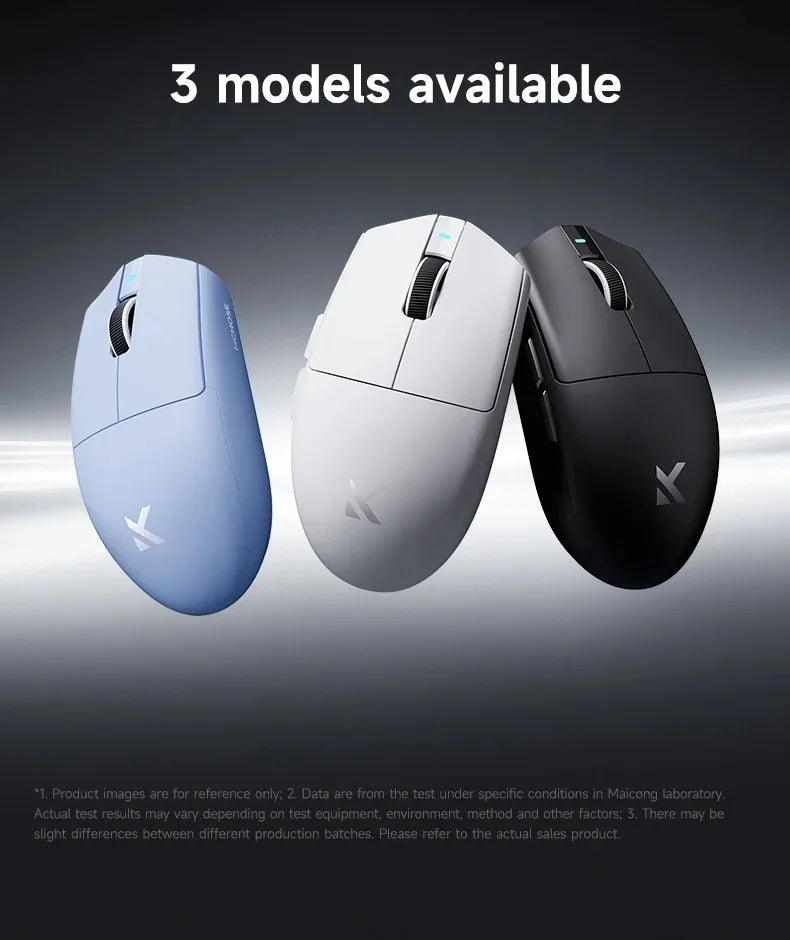 Bezdrátová e-sportovní myš MCHOSE G3 V2 Pro, lehká, tři režimy, Bluetooth, PAW3395, vysoký výkon, 800mAh, pro hry i kancelář, 59g myš