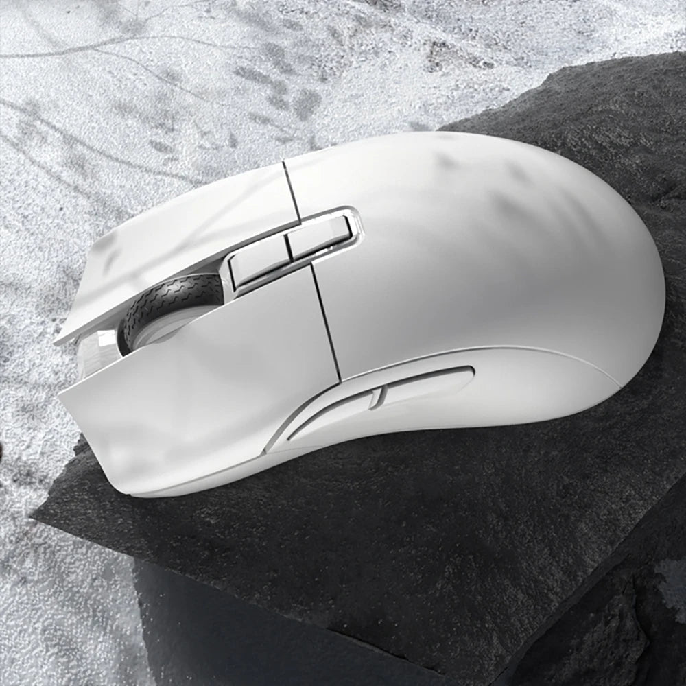 Motospeed Darmoshark N3 Pro Bluetooth Wireless Gaming Mouse Double 8K Tri-Mode Rechargeable PAW3395 64g Ergonomic Gamer Mouse