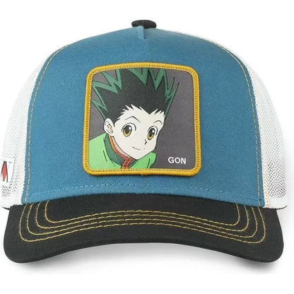 Hunter X Hunter-kasket, sommer-snapback-baseballkasket til mænd, broderet, hiphop-stil, solskærm, justerbar trucker-meshkasket