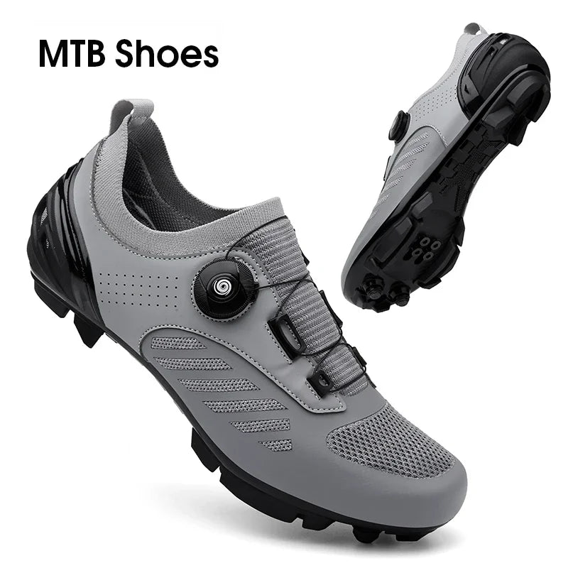 Professional Men's Road Cycling Shoes Breathable Women's MTB Bike Shoes Racing Speed Sneakers Mountain Bicycle Footwear for Shimano