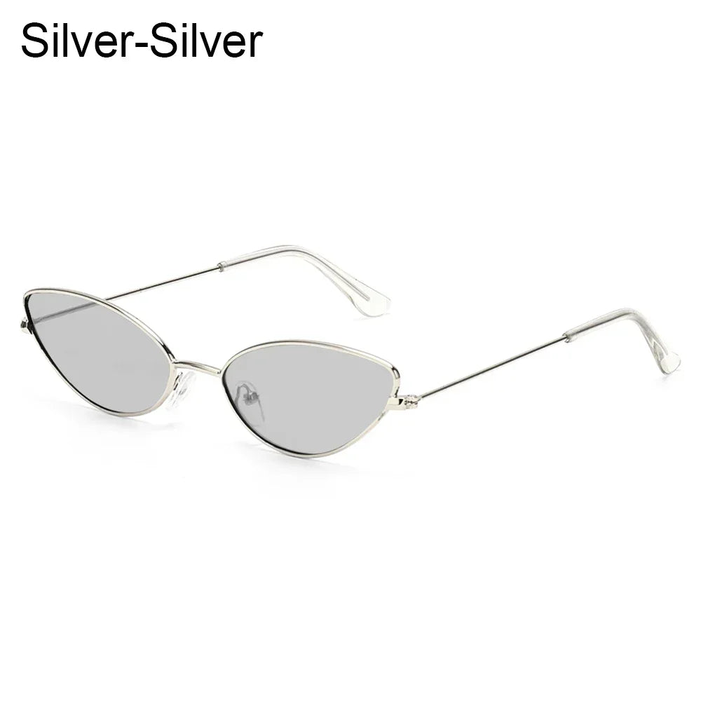 1PC Unisex Retro Small Frame Oval Sunglasses UV400 Fashion Design Sun Glasses Summer Vintage Shades Eyeglasses Accessories