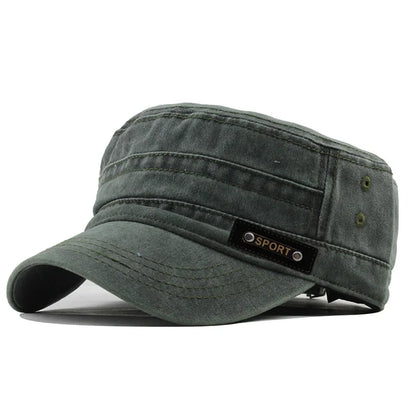 1pc Spring and Autumn Flat Top for Men and Women Soft Top Baseball Caps with FS Label, Outdoor Fishing Sunshade,Daily Use