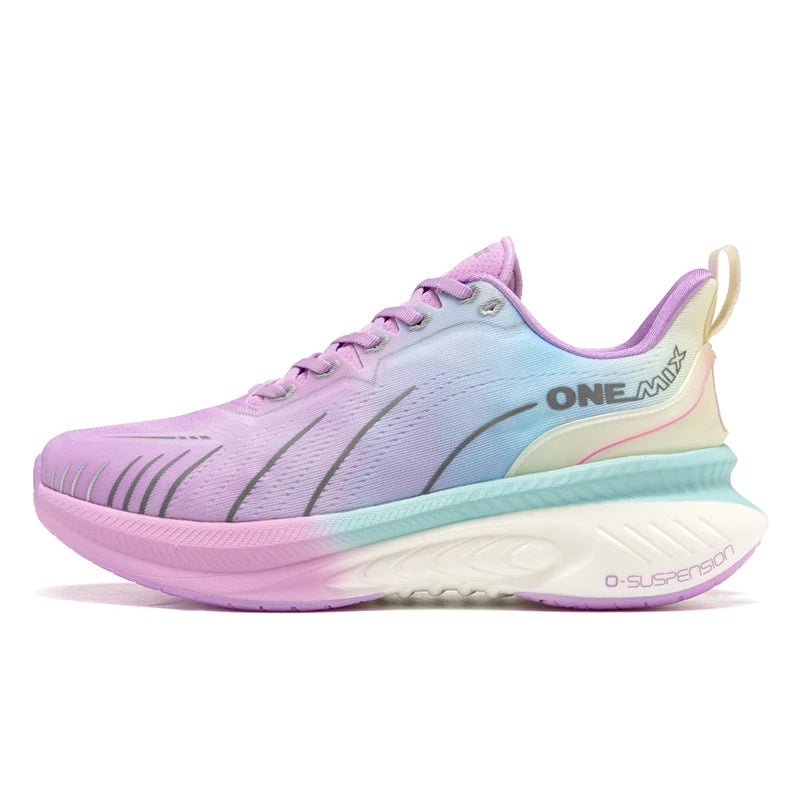 ONEMIX Novos Ténis de Corrida com Amortecimento para Homem, Adequados para Corredores Pesados, com Atacadores, Desportivos, Antiderrapantes, para Exterior, para Mulher e Homem