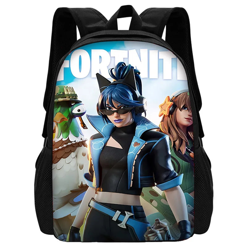 Zaino Classic Game Fortnites per bambini, ragazzi e ragazze, regalo di compleanno per studenti, borsa per la scuola unisex, zaino da campeggio resistente