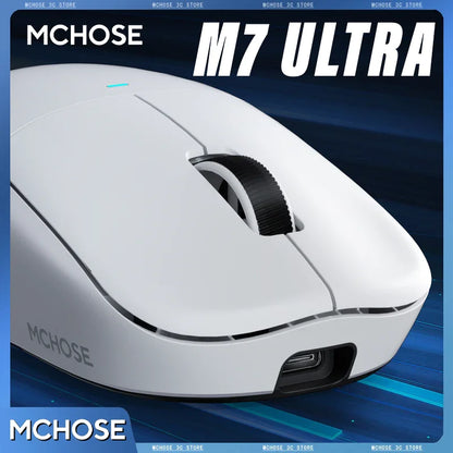 MCHOSE M7 Ultra ergonomická herná myš PAW3950 Super Sensor TOPSPEED s frekvenciou snímania 8000Hz, ľahký dizajn, Realtek Master Mice