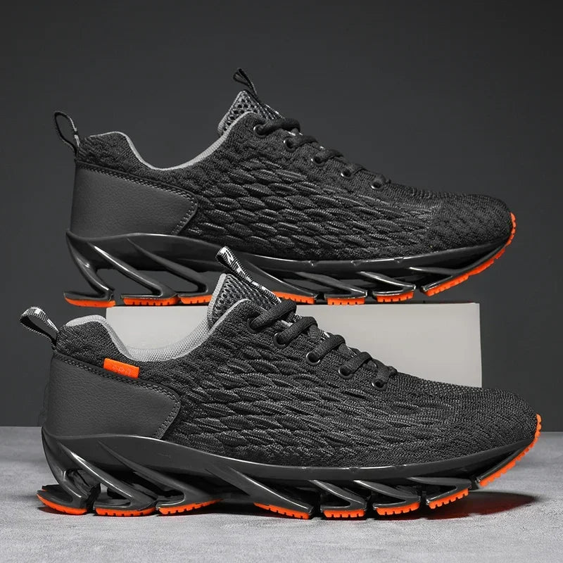 Chaussures de course pour homme à la mode, baskets de marche confortables pour homme, chaussures décontractées respirantes, chaussures de sport antidérapantes, baskets pour homme