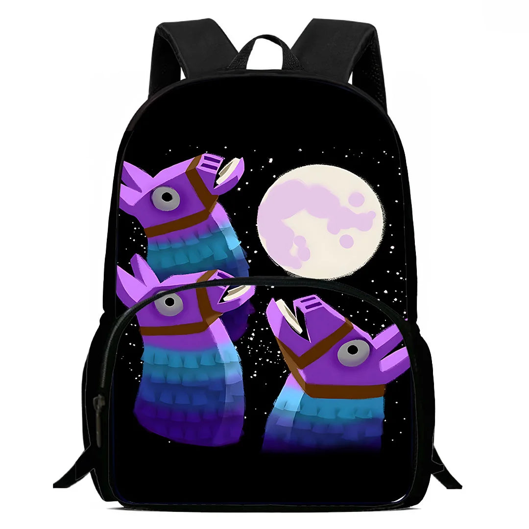 Popular Game FortniteS Kids Backpacks Boys Girls Student Birthday Gift Child School Bags Large Capacity Camping Durable Rucksack