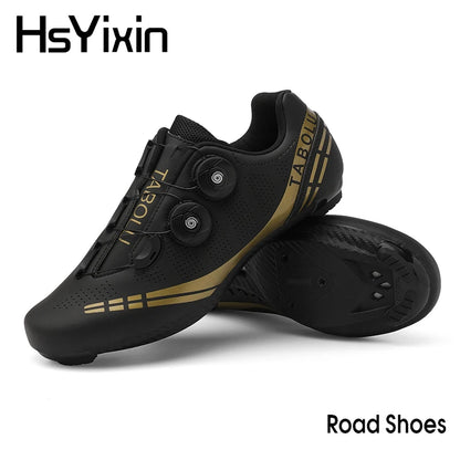 Atmungsaktive MTB-Fahrradschuhe für Damen und Herren – Offroad-Mountainbike-Fahrradschuhe mit selbstsichernden Speed-Mountainbike-Pedalschuhen