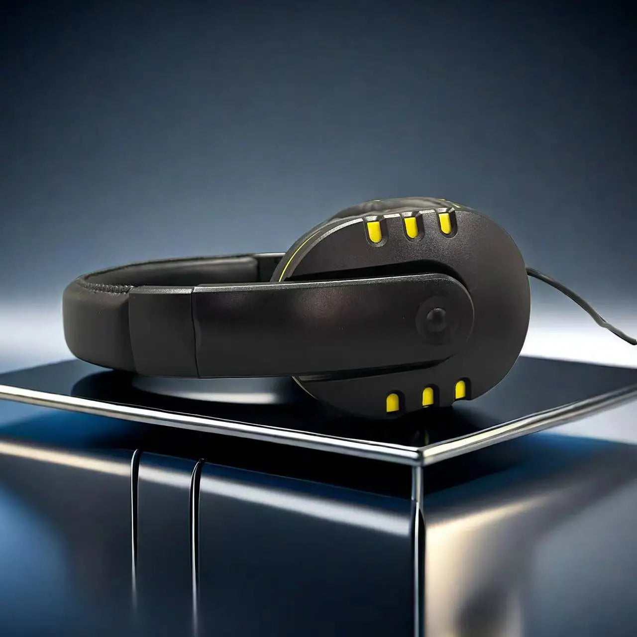Cuffie cablate 7260 con microfono – Headset gaming e lavoro per PS4 PS5 Xbox One, studio e riunioni, auricolari con jack 3.5mm