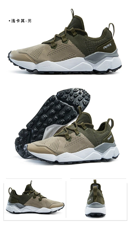 Rax Men's Running Shoes Women Breathable Jogging Shoes Men Lightweight Sneakers Men Gym Shoes Outdoor Sports Shoes Male Zapatos