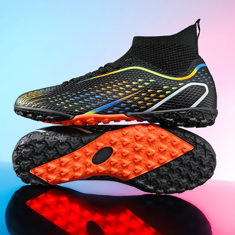 Chaussures de football pour homme - Chaussures de football de haute qualité - Chaussures de futsal unisexe pour femme - Crampons ultralégers professionnels TF/FG - Baskets