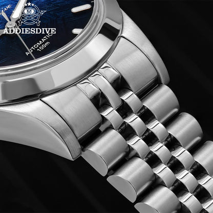 ADDIESDIVE AD2547 BGW9 Super Luminous Men Watch Sapphire Glass 10Bar Waterproof  316L Stainless Steel Automatic Mechanical Watch