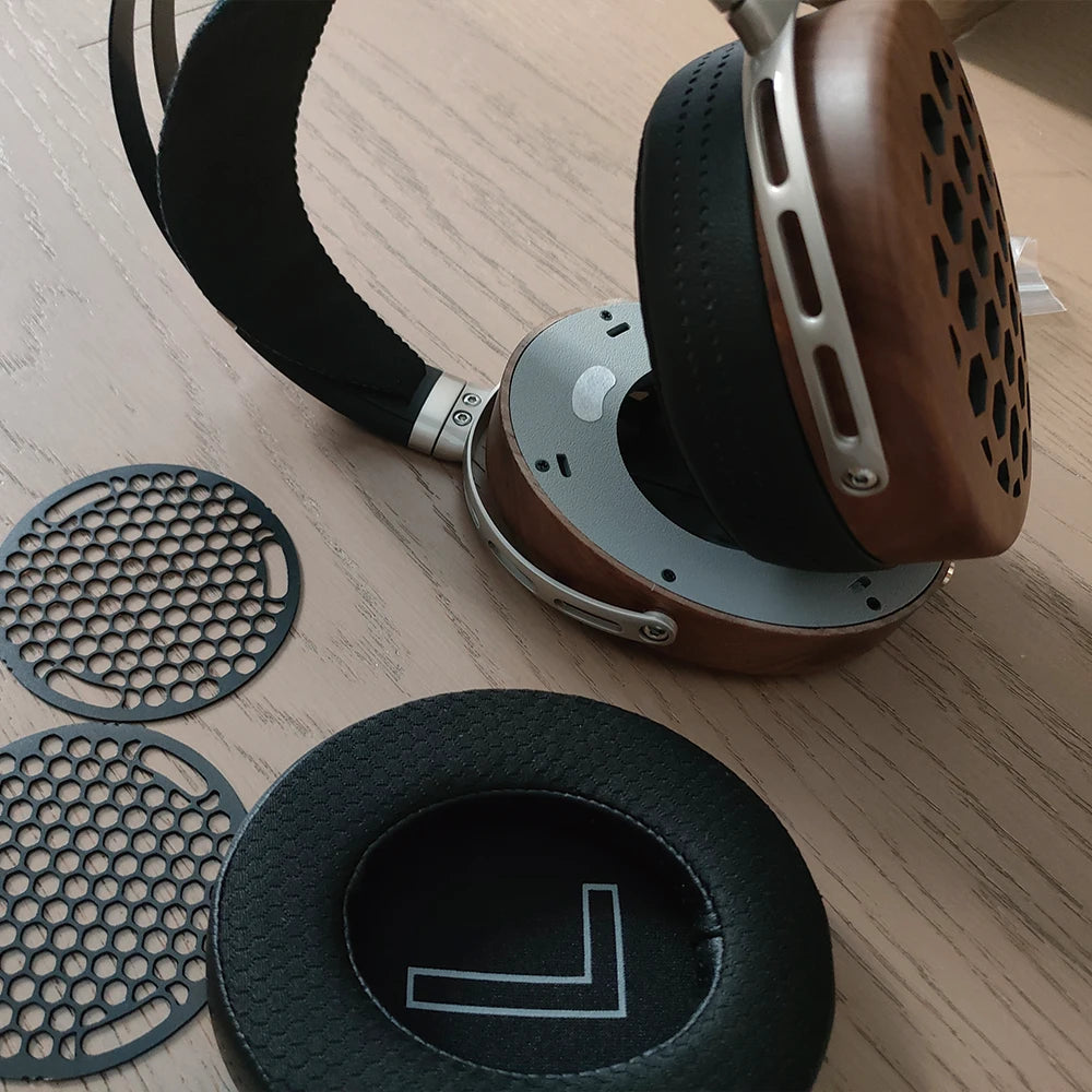 Kit de coque pour écouteurs DIY Walnut pour écouteurs. Accessoires pour écouteurs supra-auriculaires