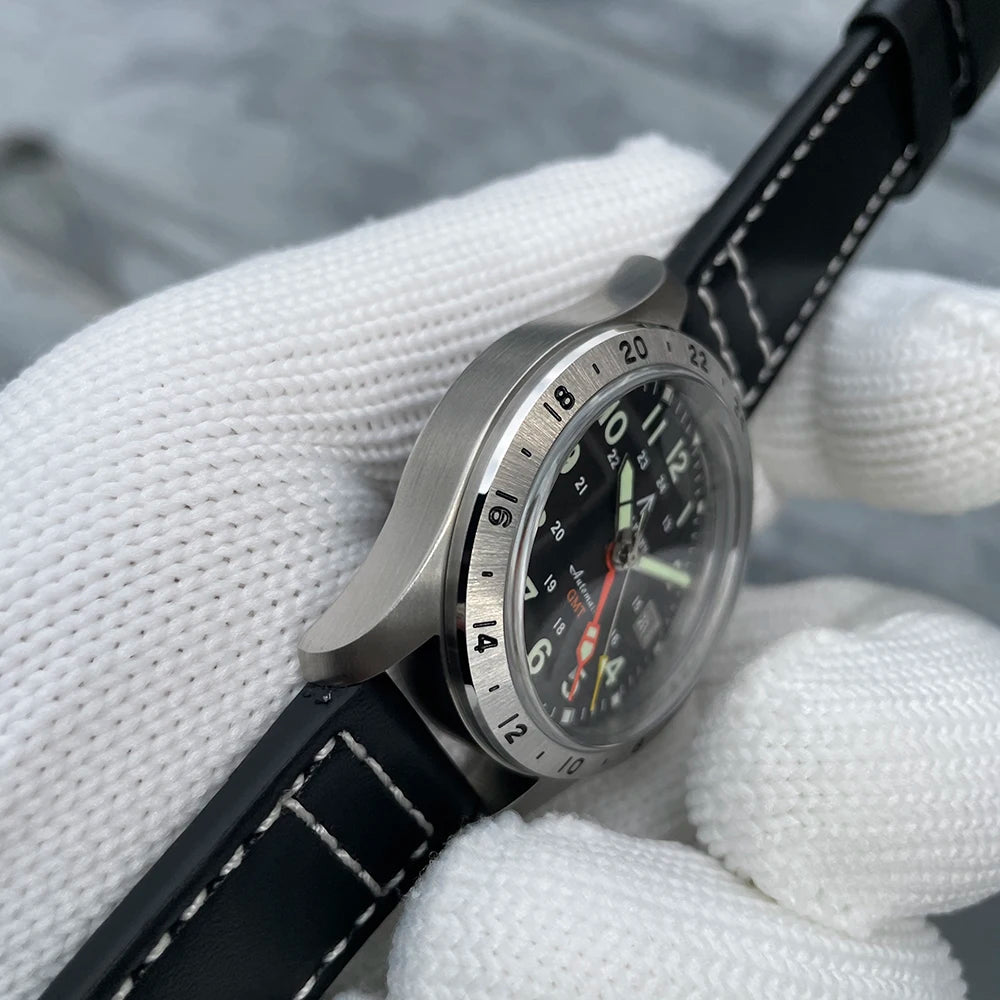 STEELFLIER Official SF792 GMT Mechanical Wristwatch NH34 Movement Super BGW9 C3 Luminous 200M Waterproof Men's Luxury Dive Watch