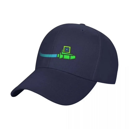 Geometry Dash Baseball Cap Anime Visor Vintage Sun Hat Women's Hats For The Sun Men's