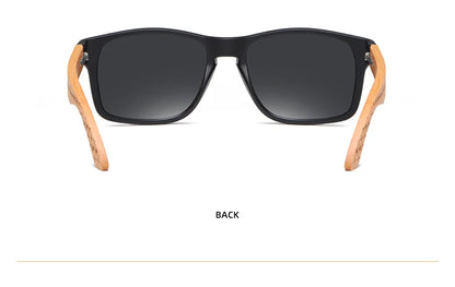 XSW Brand Design Bukové dřevo Ručně vyráběné sluneční brýle Pánské polarizované brýle Outdoorové sluneční brýle pro řízení Zesílený pant 5527