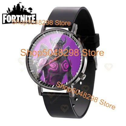 Fortnite Wristwatch for Men Women Watch Battle Game Print 2025 New Watches Quartz Wristwatch Female Children's Birthday Gifts