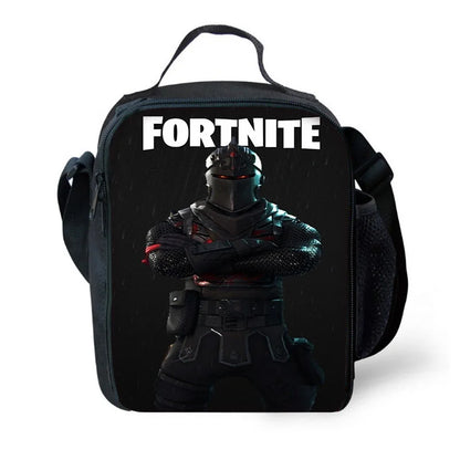 F-FortniteS Child Insulated Large Capacity Bag for Boy Hot Game Girl Student Outdoor Picnic Resuable Thermal Cooler Lunch Box