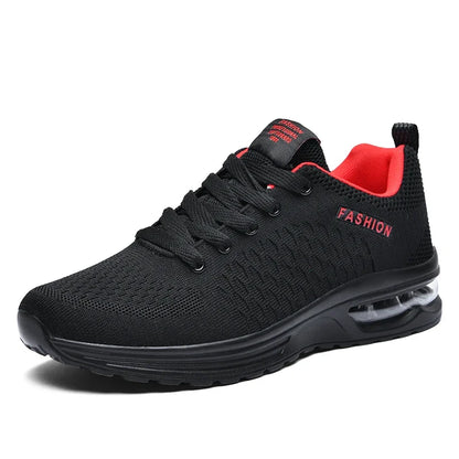 Chaussures de course pour homme, chaussures de sport de plein air, chaussures de tennis décontractées en mesh, chaussures de sport légères à lacets pour le jogging et la salle de sport, nouvelles baskets pour homme
