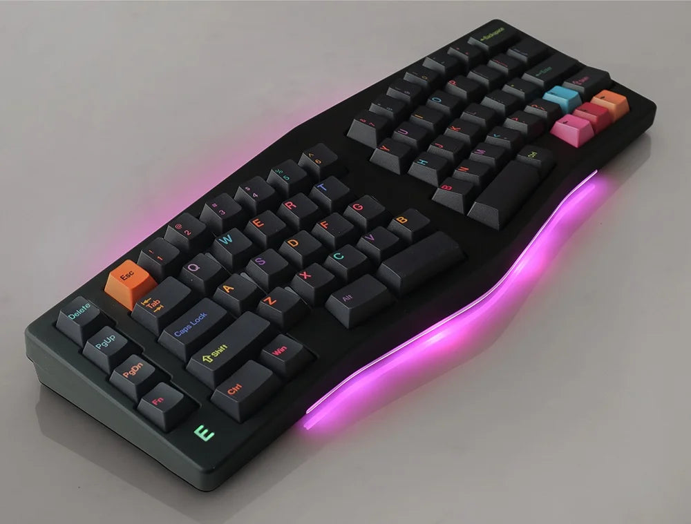 MMD Alice EIF68 Wireless Mechanical Keyboard Tri-Mode Mmd EIF68 Hot-Swap Aluminum Shell QMK/VIA Gamer Office Mechanical Keyboard