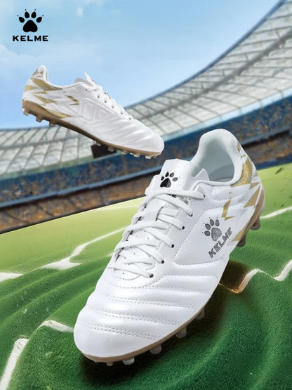 Chaussures de football Kelme Mg pour homme, chaussures de football à crampons courts pour jeunes, chaussures d'entraînement et de compétition professionnelles, chaussures de football pour filles