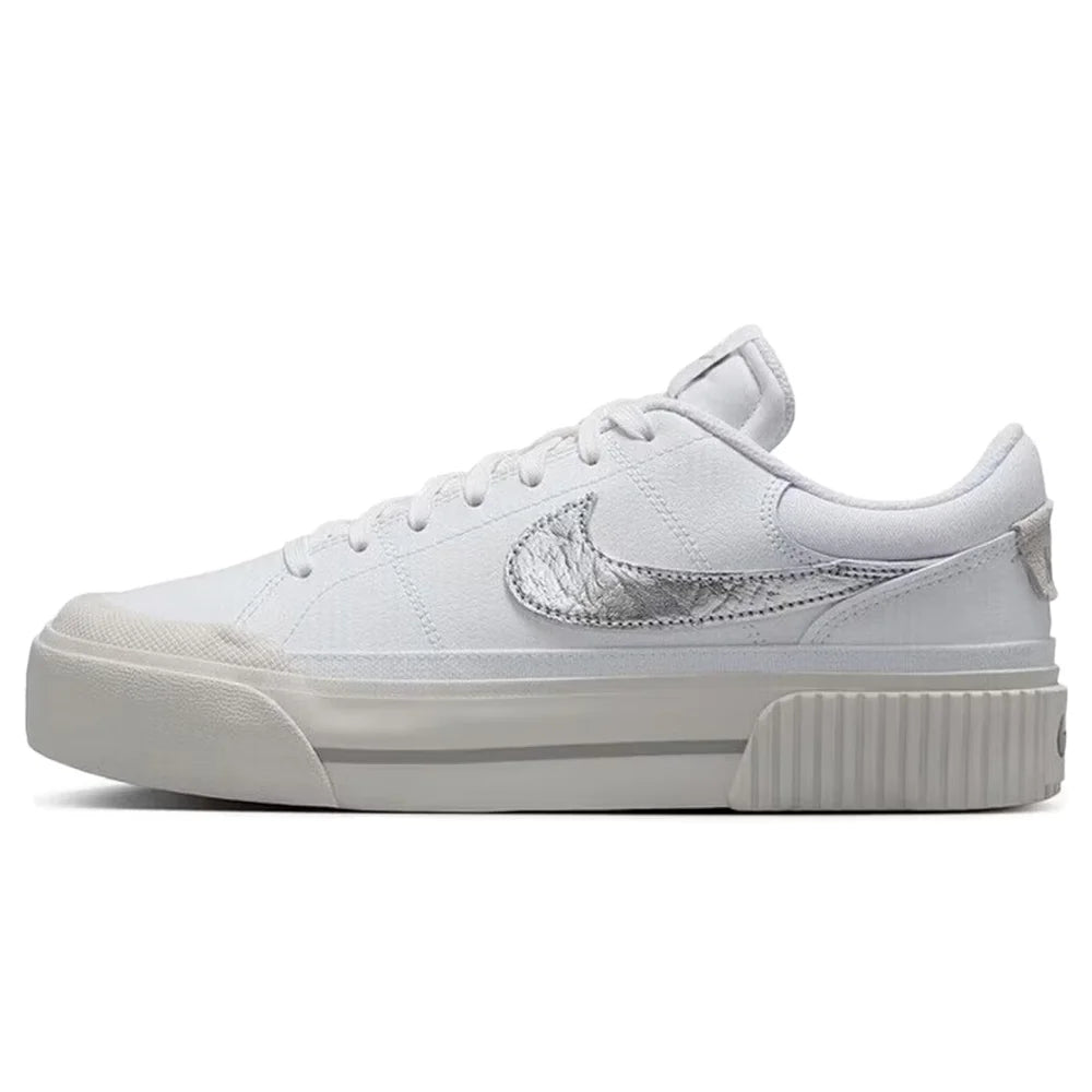 Nike Court Legacy Lift – höjdhöjande suldesign, bekväm halksäker dämpning, slitstarka sportskor FZ2606-100
