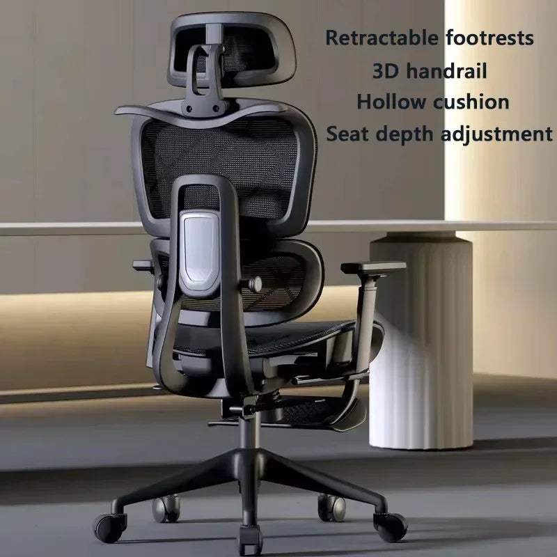 High Back Office Chair 3D Headrest Gaming Chairs Adjustable Computer Relaxing Massage Cadeira Gamer Ergonomic Office Furniture