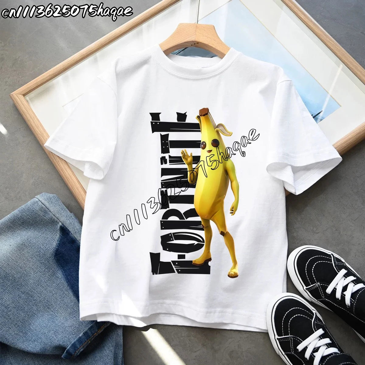 Summer New Fortnites Children T-shirts Cartoon Figure Graphic T-shirt Casual Sports Short Sleeves Sports Tops Kids Boys Clothing