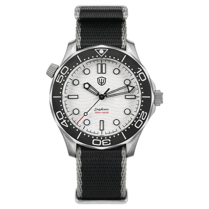 Watchdives 42mm Seafarer Grade 2 Titanium NTTD Dive Watch WD007Q V2 VH31 Sweep Second Quartz Movement Luminous Sapphire Watches