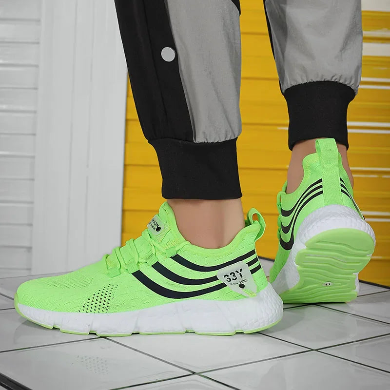 Zapatillas deportivas para hombre de primavera y otoño, transpirables, informales, para running, ligeras para caminar, calzado de pareja, zapatos Spirit para hombre y mujer