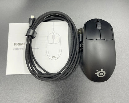 SteelSeries Prime Wired Esports Gaming Mouse 18000 DPI TrueMove Pro Optical Sensor, Magnetic Optical Switches, Ultra-Lightweight RGB Gaming Mouse
