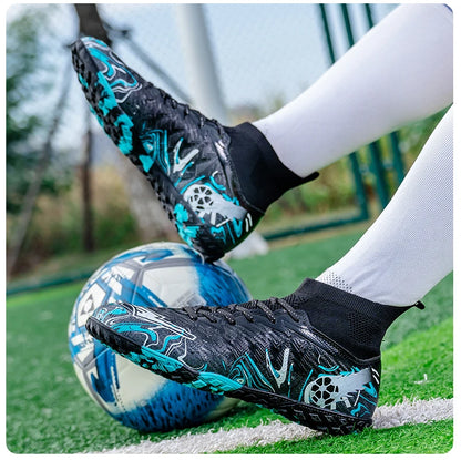 Professionella fotbollsskor för män, halkfria fotbollsskor, unisex, andningsbara, futsal, sport, nya fotbollsskor, dropshipping, ultralätta