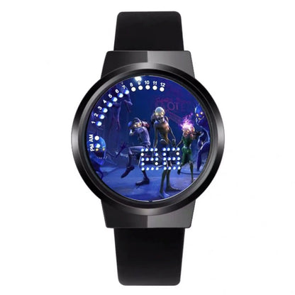 Fortnite Watch Cute Fashion Cartoon Personalized Kawaii Touch Night Light LED Student Electronic Watch Gift for Friends